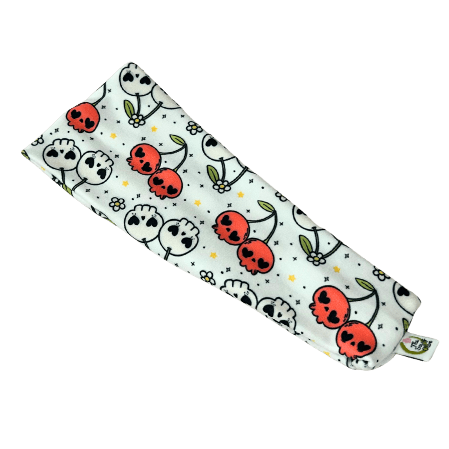 Skull Cherries Stretch Headband - The Sassy Olive