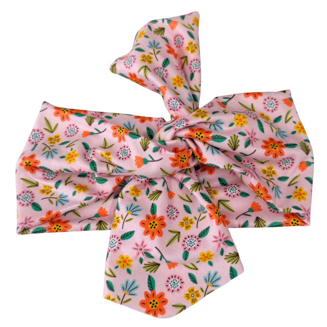 Spring Sprigs Topknot Headband - The Sassy Olive