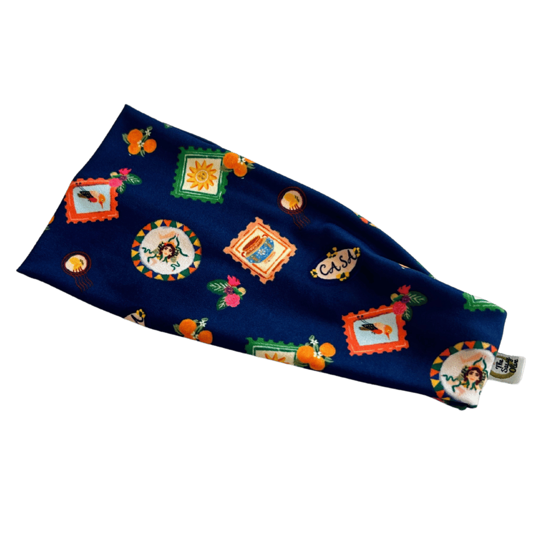 Stamped Vintage Stretch Headband - The Sassy Olive