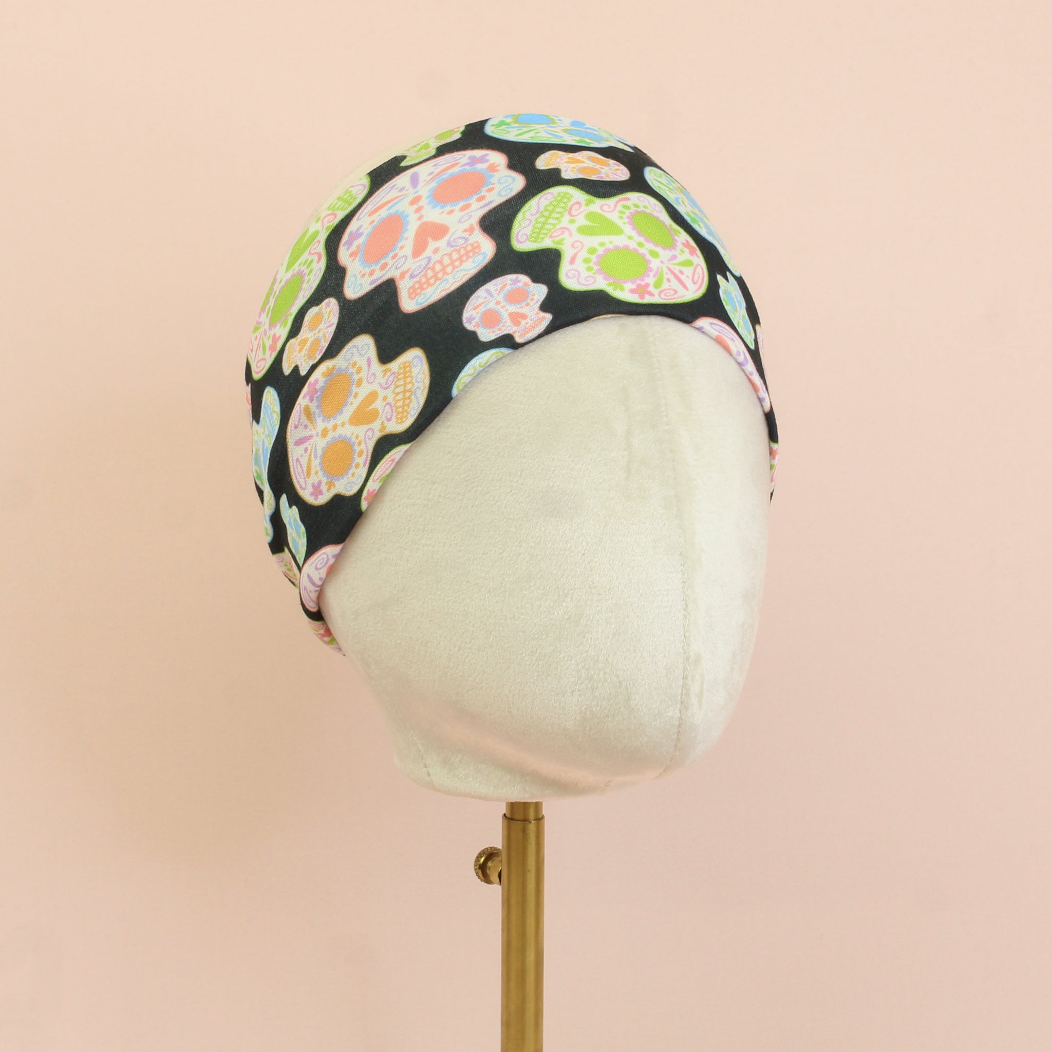 Sugar Skull Stretch Headband - The Sassy Olive