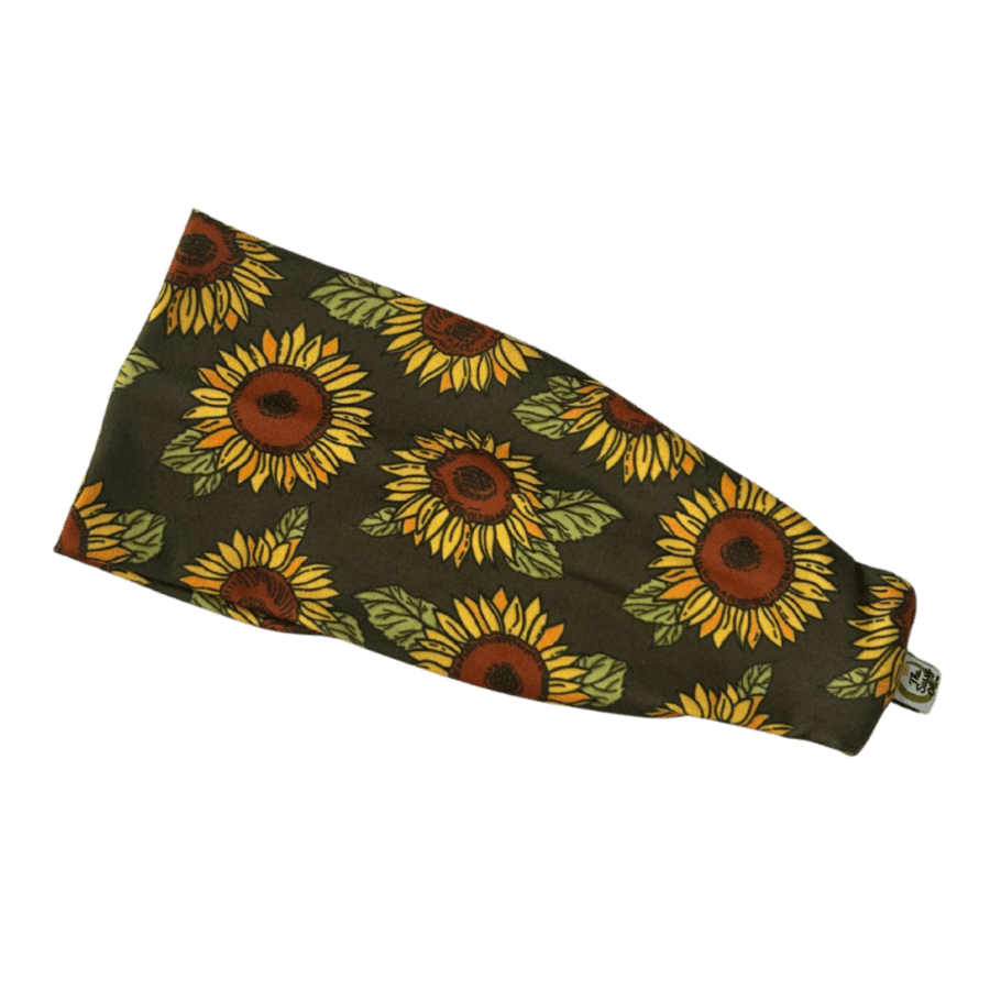 Sunflower Patch Stretch Headband - The Sassy Olive