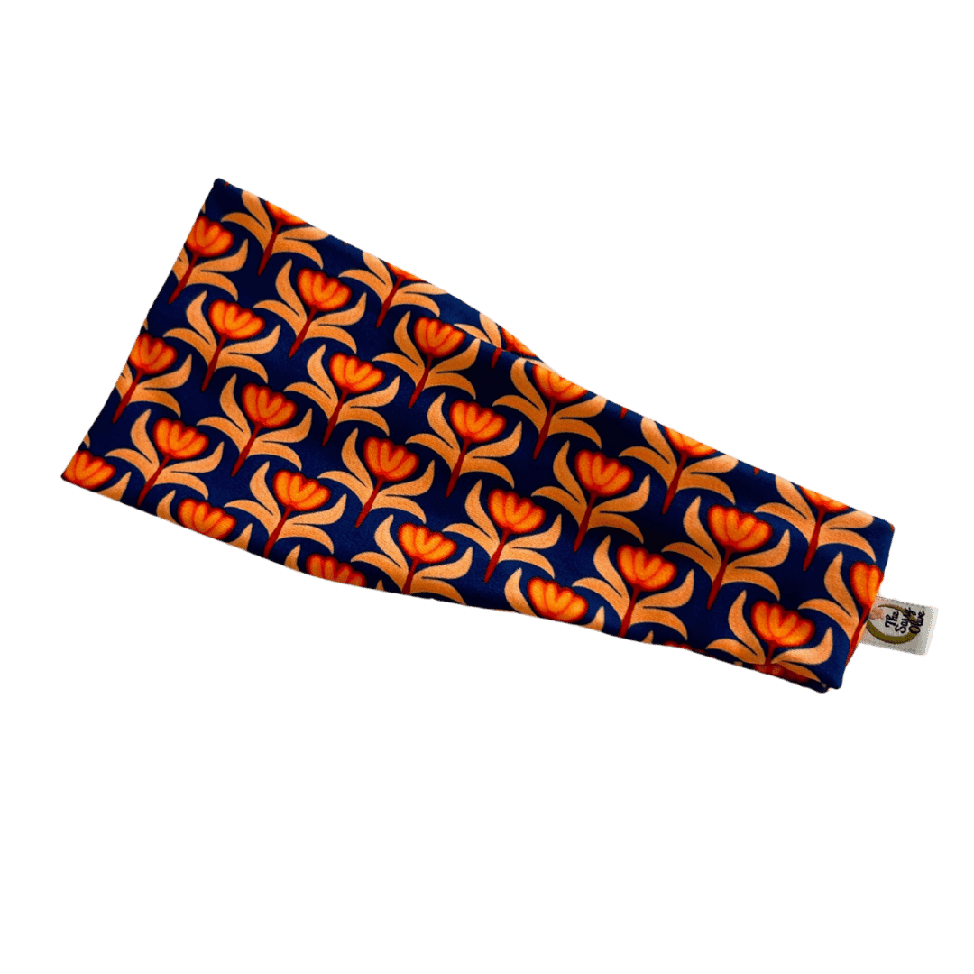 Sunset Florals Stretch Headband - The Sassy Olive