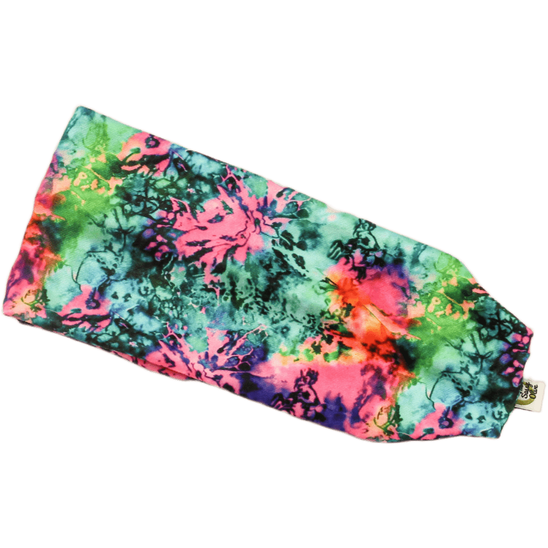 Tube Socks Tie Dye Stretch Headband - The Sassy Olive