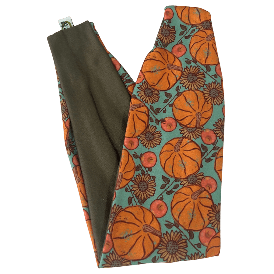 Turquoise Pumpkin Patch Twist Headband - The Sassy Olive