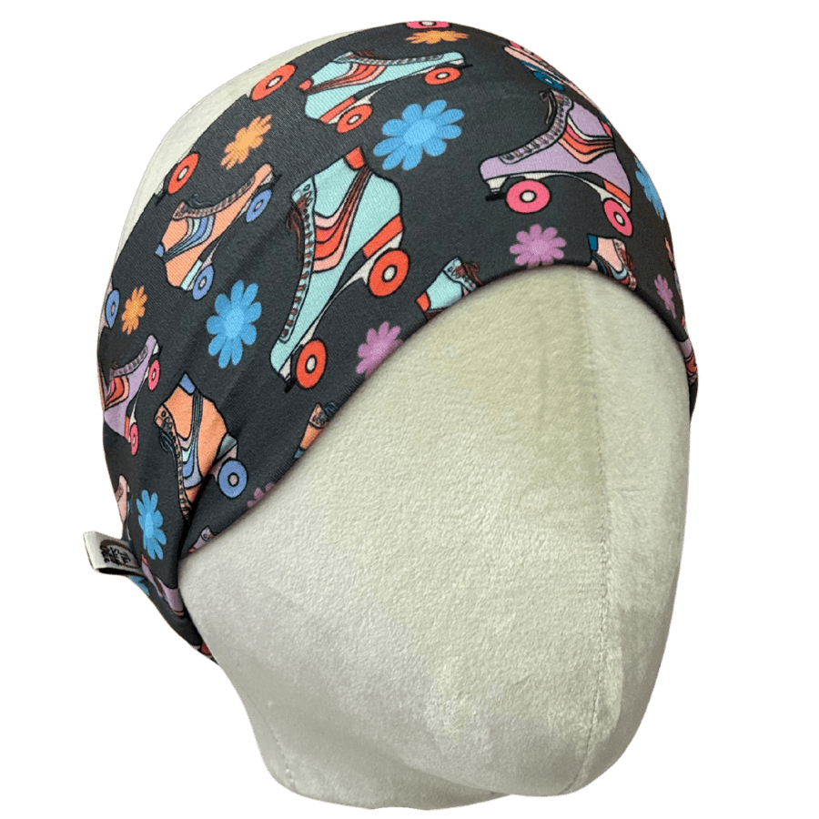 Vintage Skates Stretch Headband - The Sassy Olive