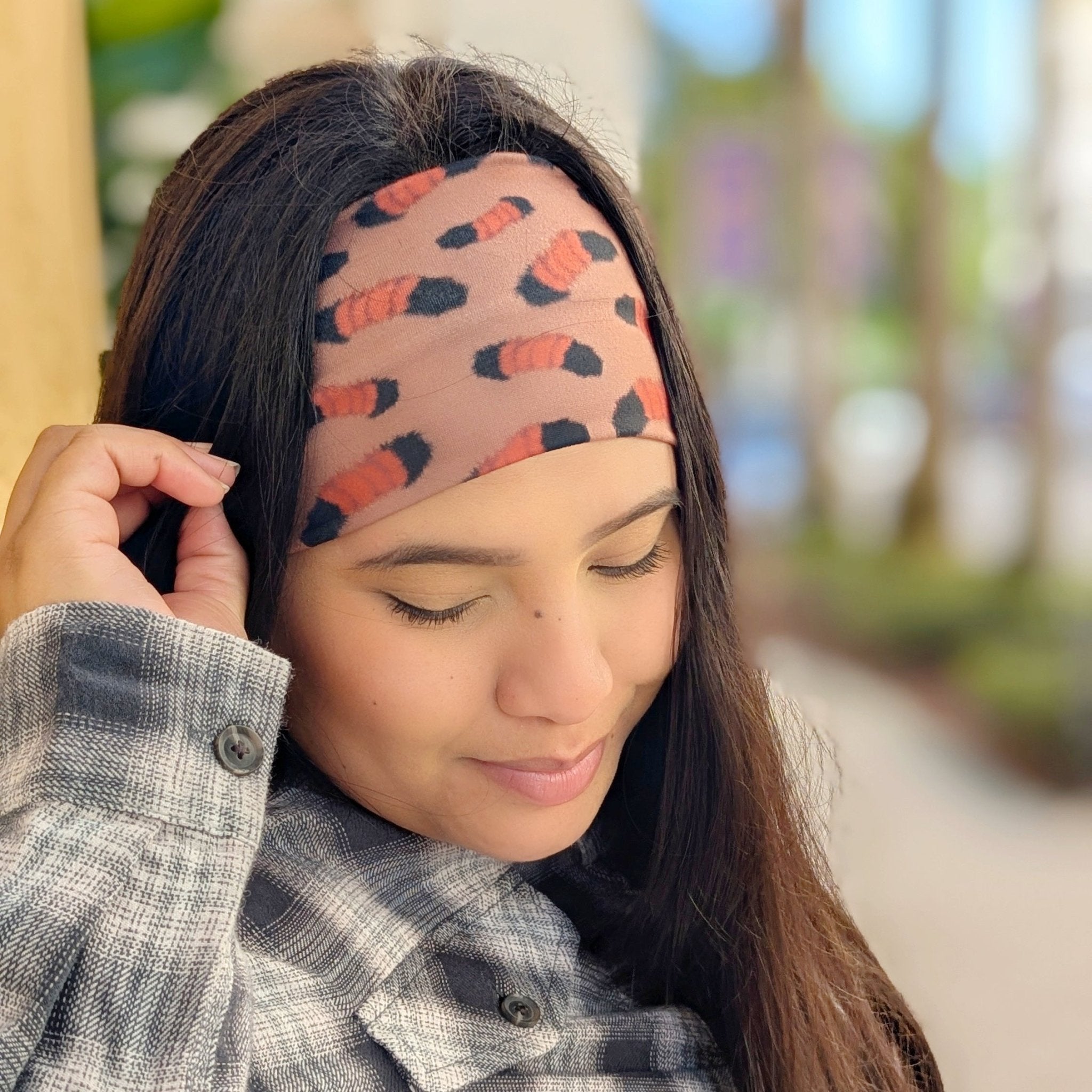 Woolly Worm Stretch Headband - The Sassy Olive
