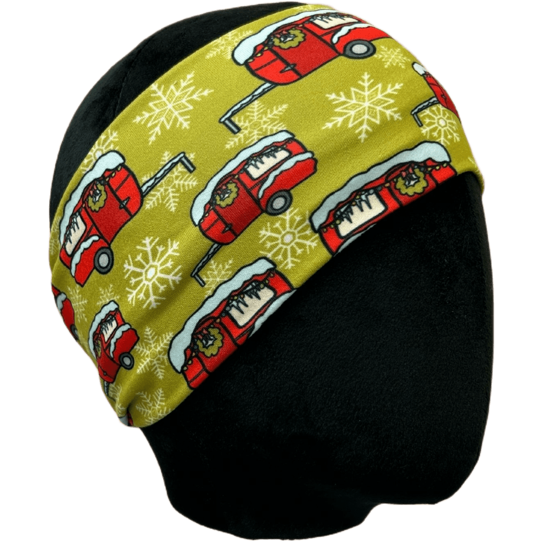 Xmas Camping Stretch Headband - The Sassy Olive
