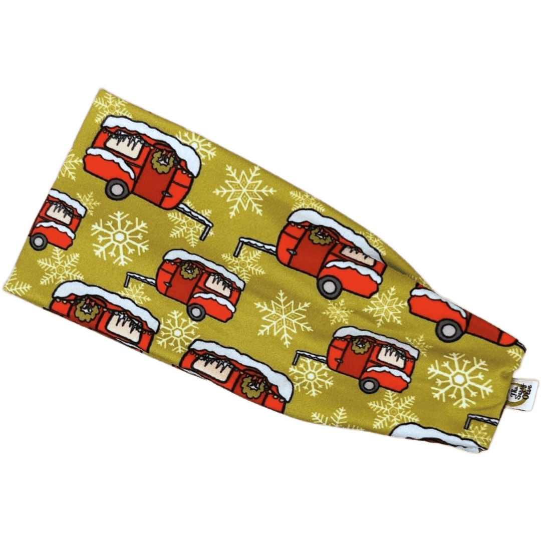 Xmas Camping Stretch Headband - The Sassy Olive