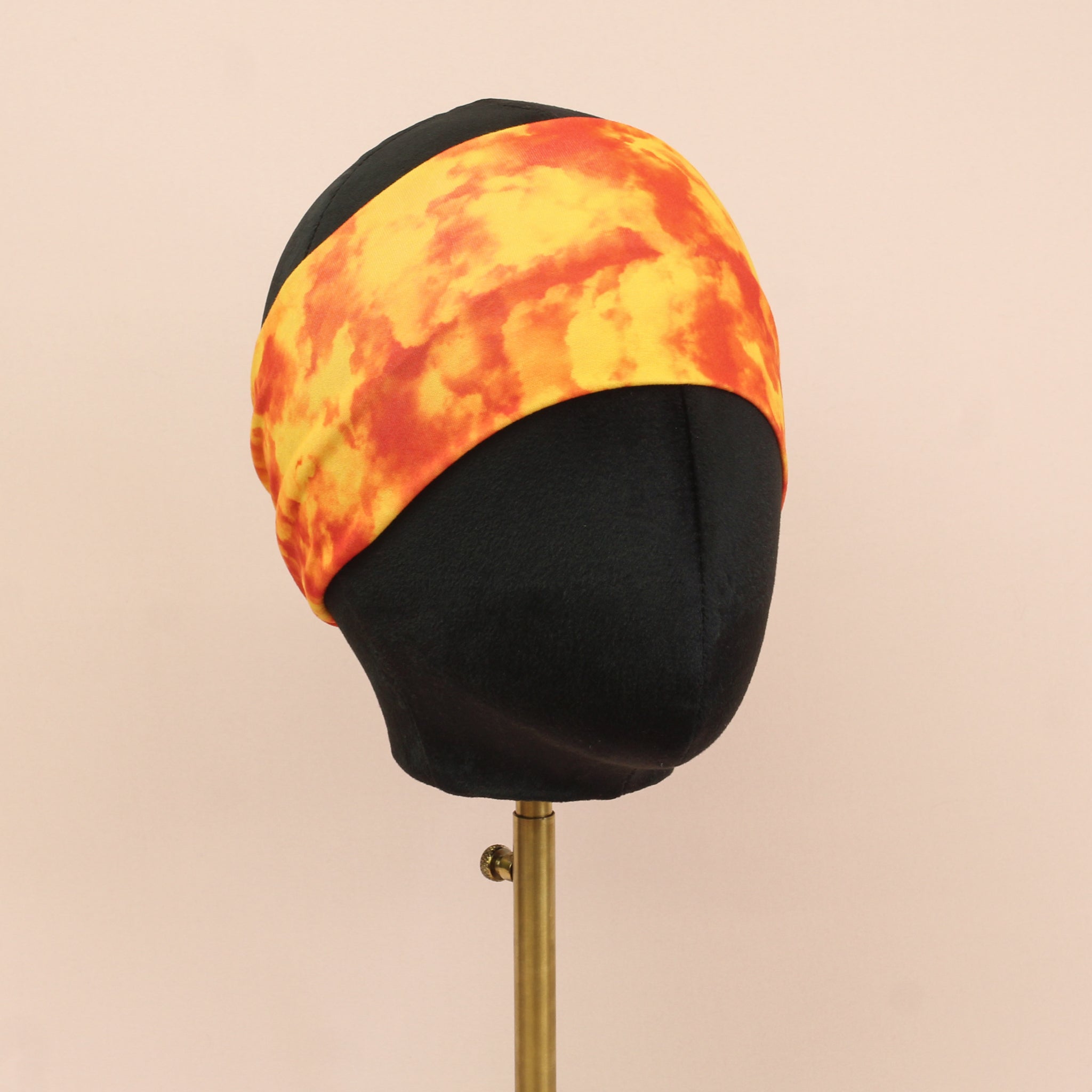 Yellow and Red Stretch Headband - The Sassy Olive