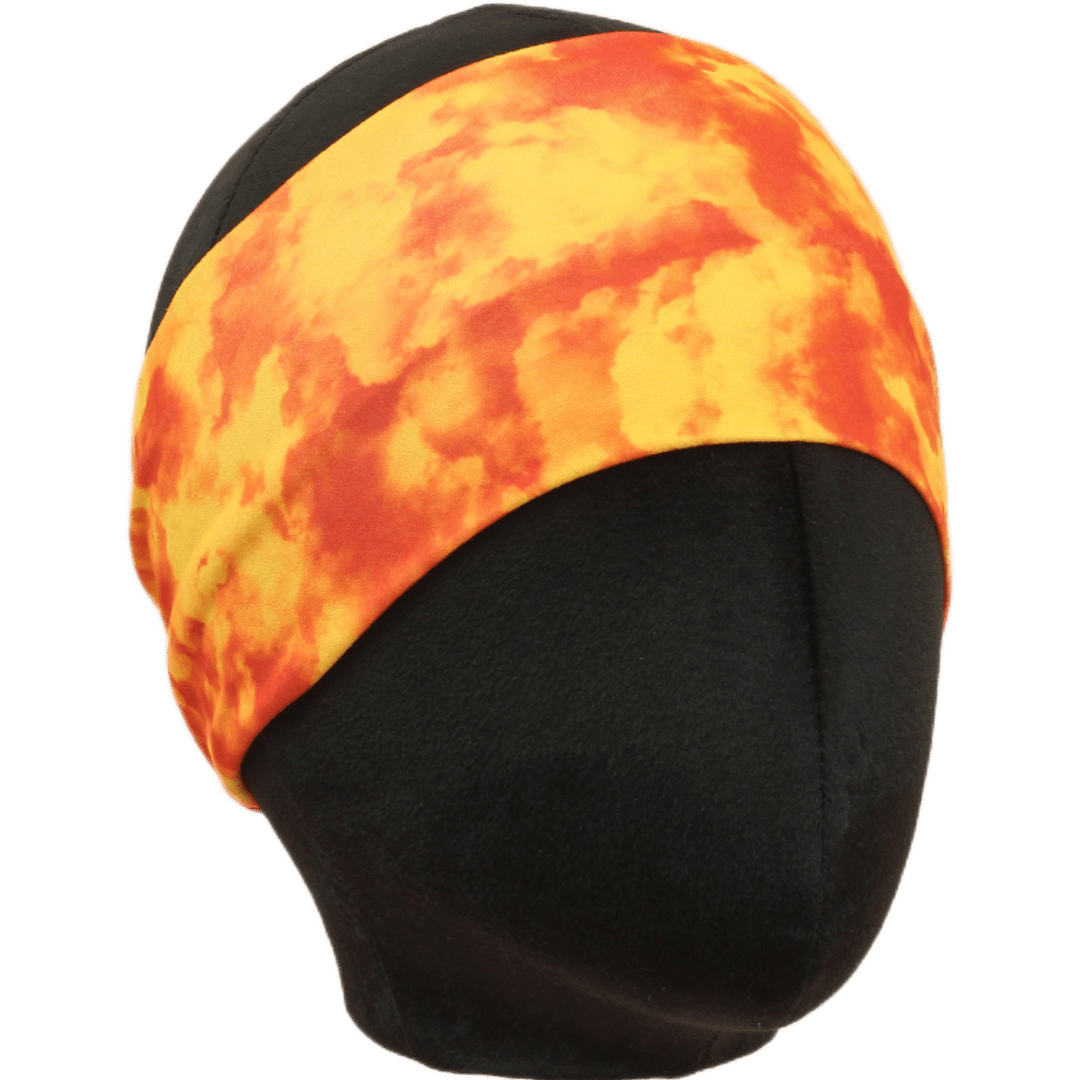 Yellow and Red Stretch Headband - The Sassy Olive