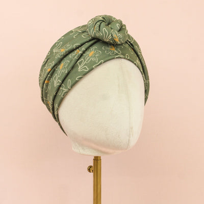 Anais Floral Wrap Headband - The Sassy Olive