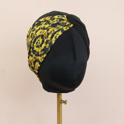 Black and Yellow Twist Headband - The Sassy Olive