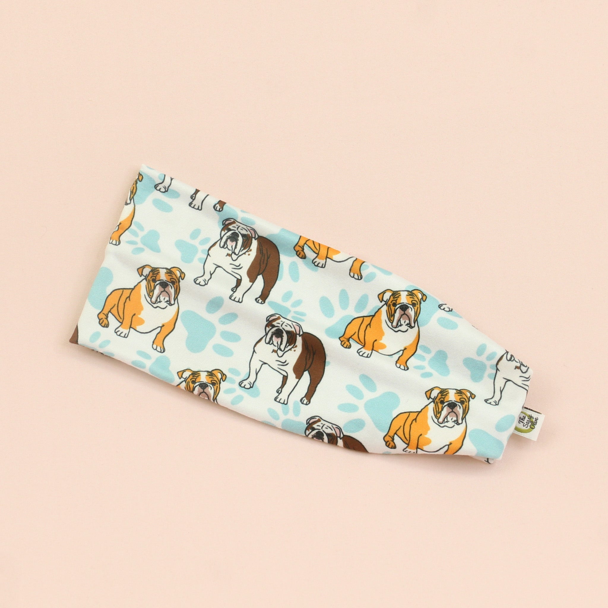 Bulldog Stretch Headband - The Sassy Olive