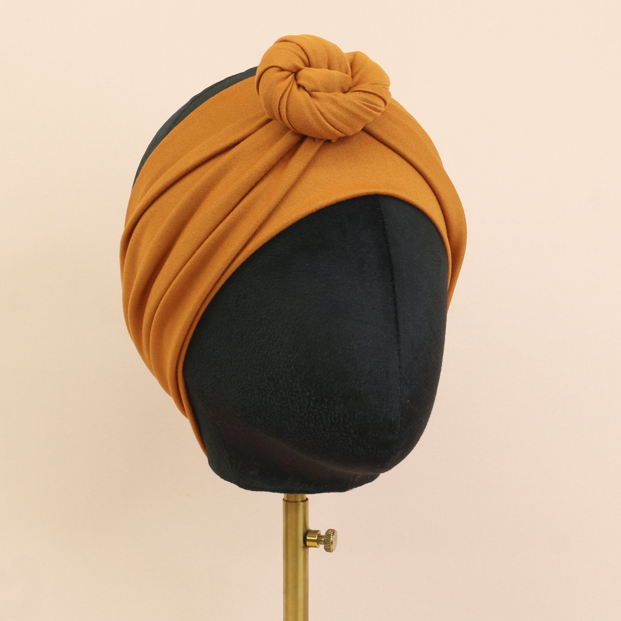 Dijon Solid Wrap Headband - The Sassy Olive