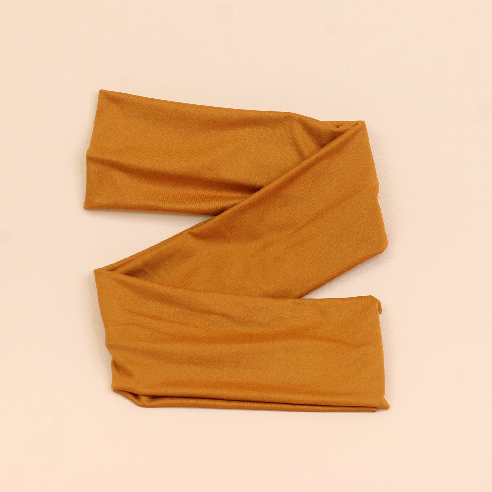 Dijon Solid Wrap Headband - The Sassy Olive