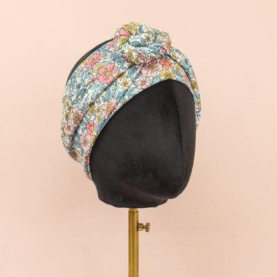 Dolly's Garden Floral Wrap Headband - The Sassy Olive