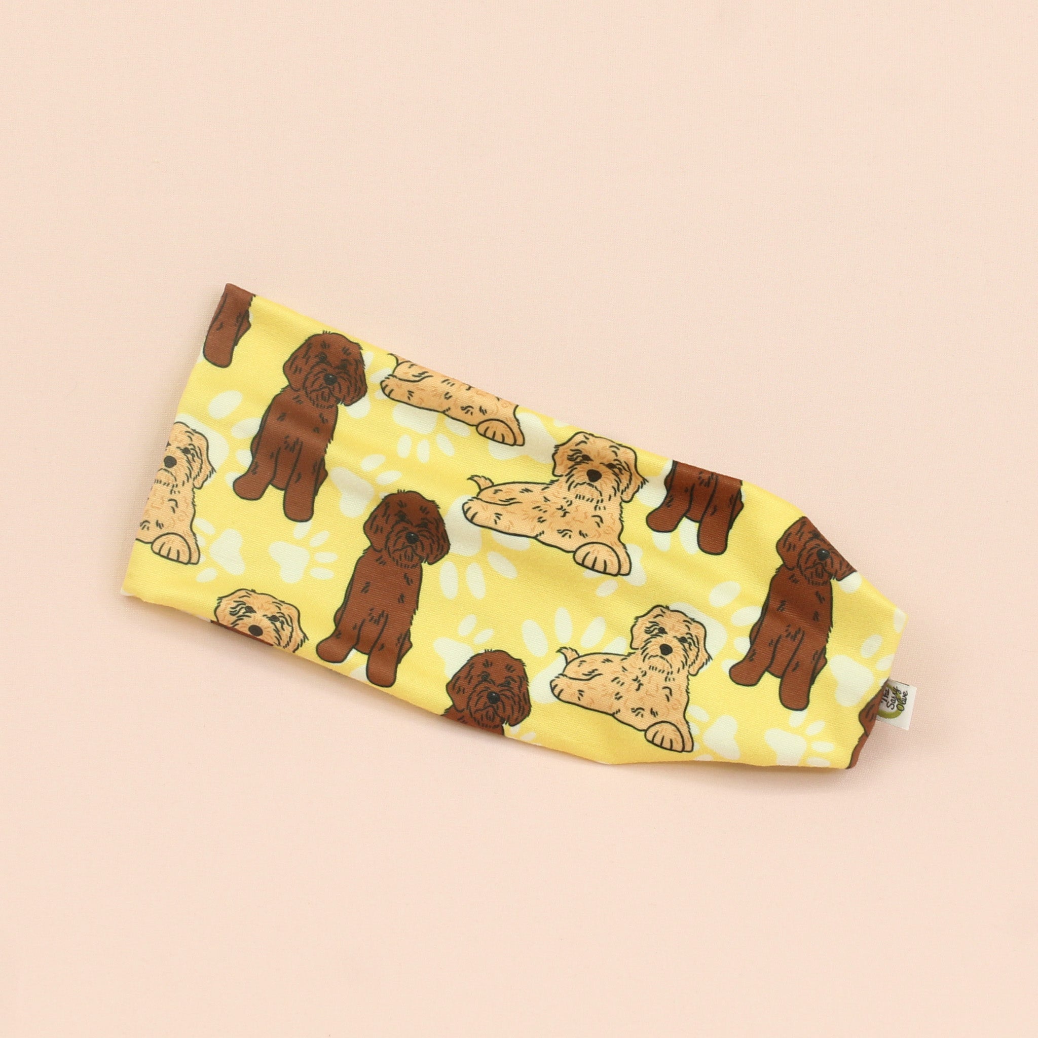 Labradoodle Stretch Headband - The Sassy Olive