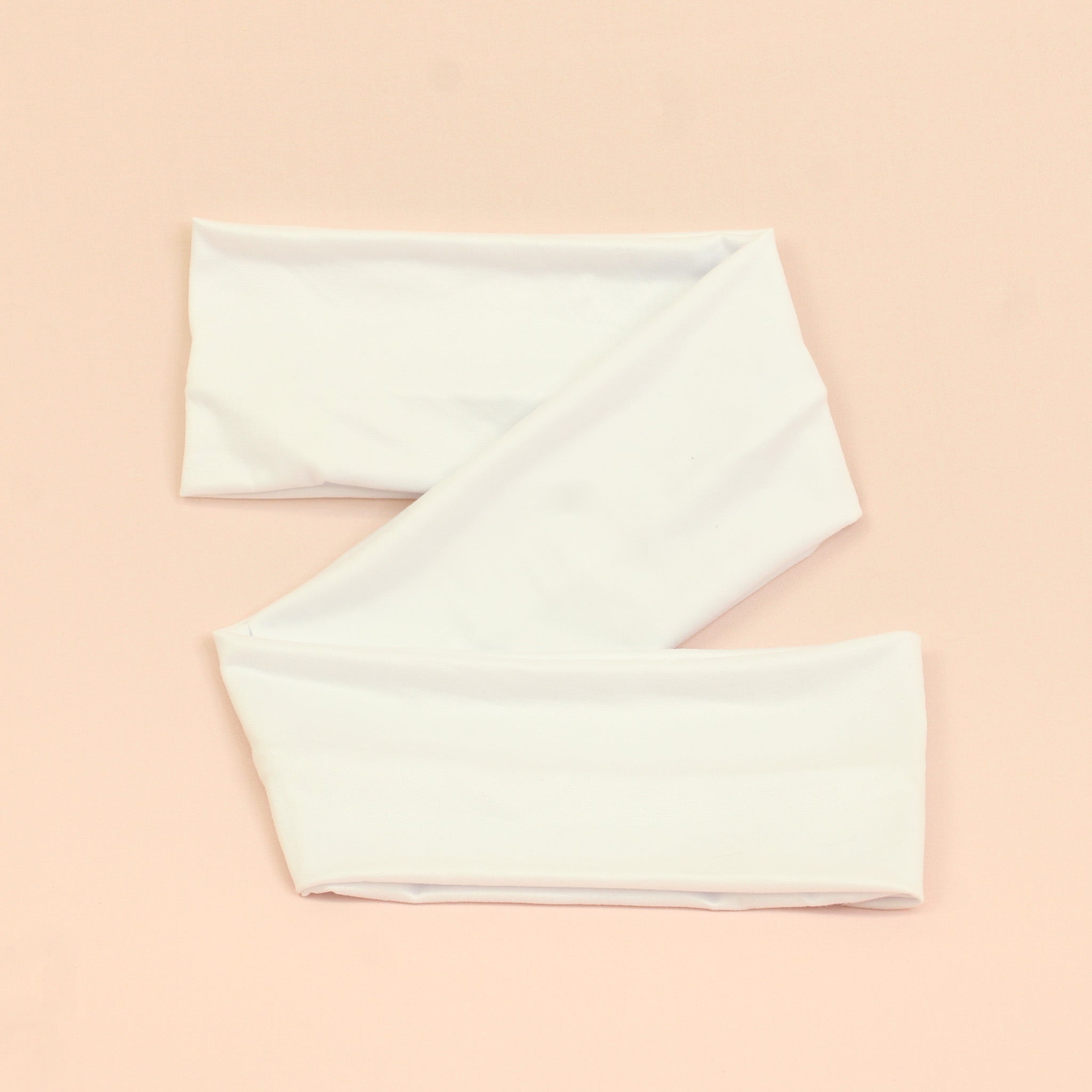 Marshmallow Solid Wrap Headband - The Sassy Olive