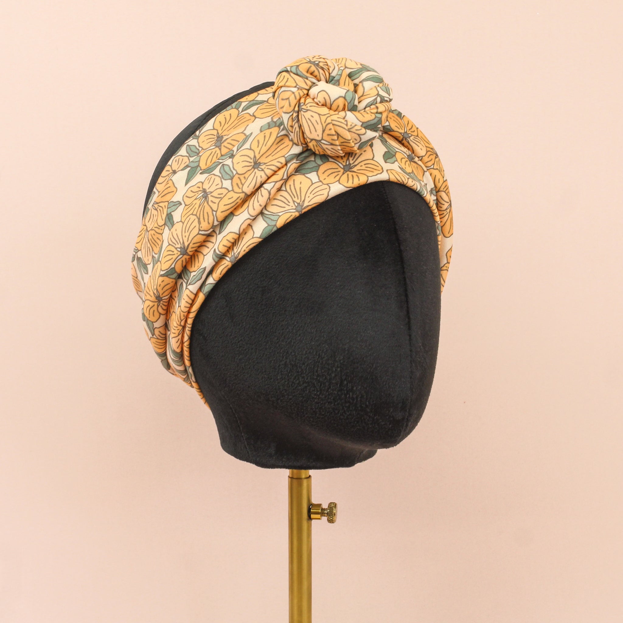 Prunella Floral Wrap Headband - The Sassy Olive