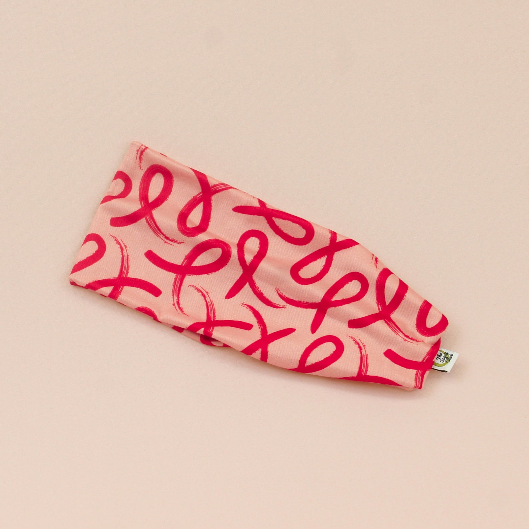 Red Ribbon Stretch Headband - The Sassy Olive