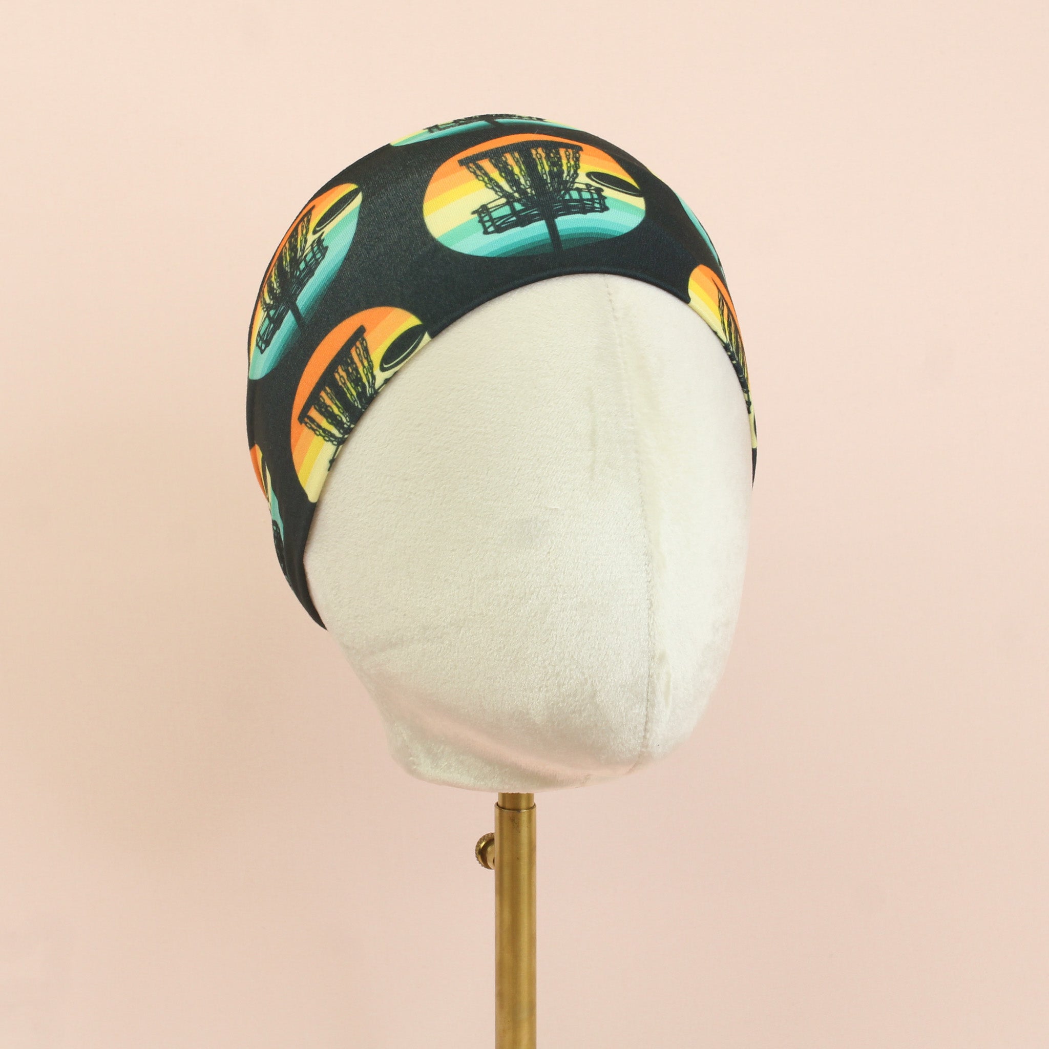 Retro Disc Stretch Headband - The Sassy Olive