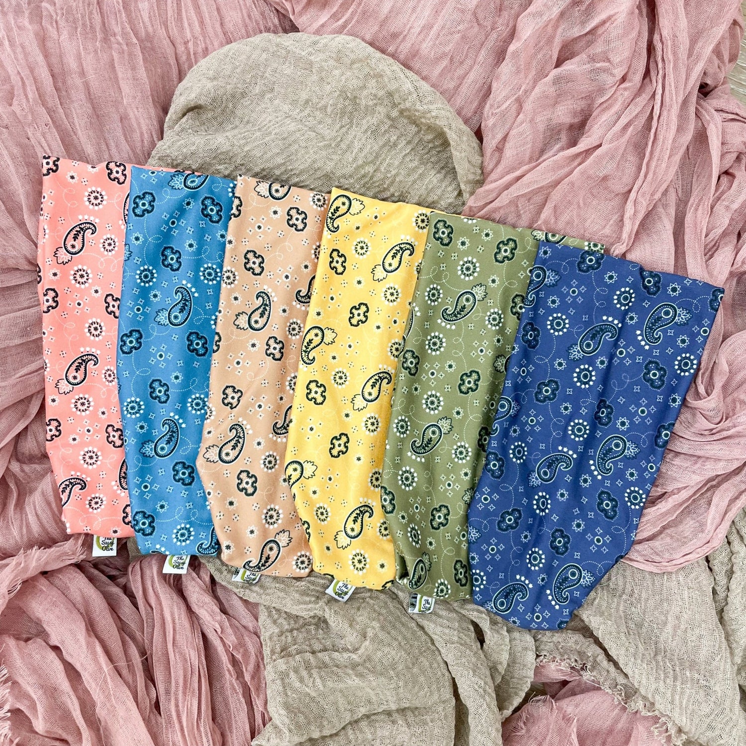 Vintage Bandana - The Sassy Olive