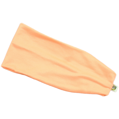 Papaya Pink Solid Stretch Headband