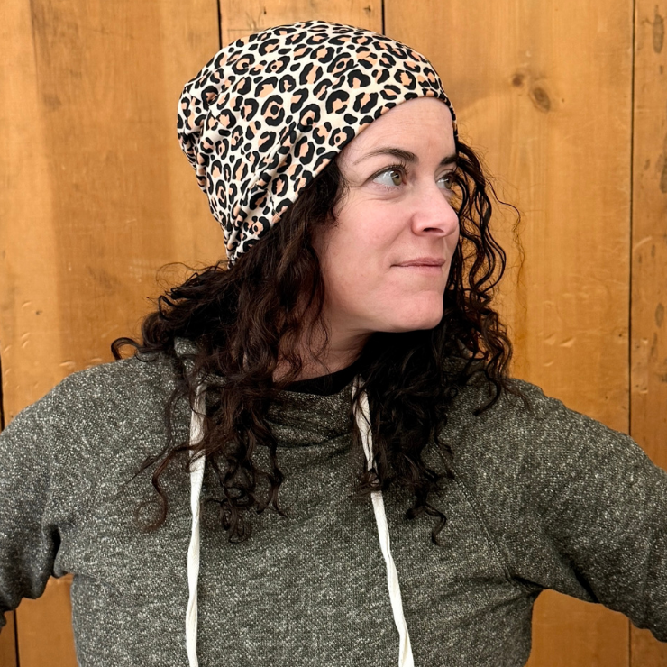 Classic Leopard Print Benzie Cap