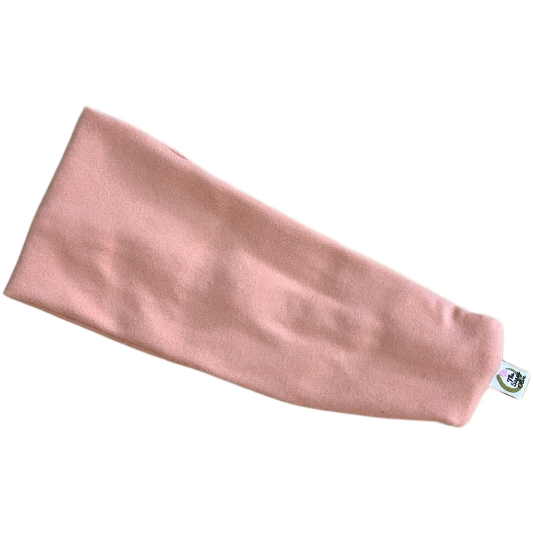 Peony Pink Solid Stretch Headband