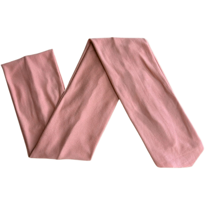 Peony Pink Solid Wrap Headband