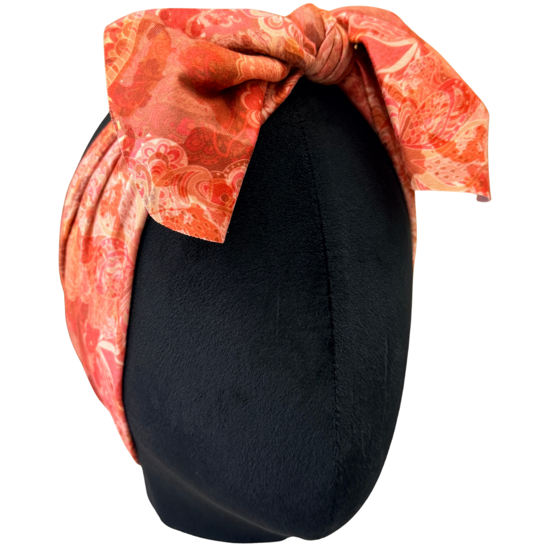 Wildfire Paisley Top Knot Headband