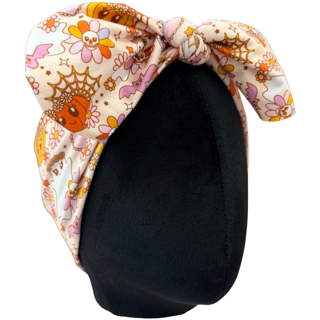 Cute and Scary Top Knot Headband