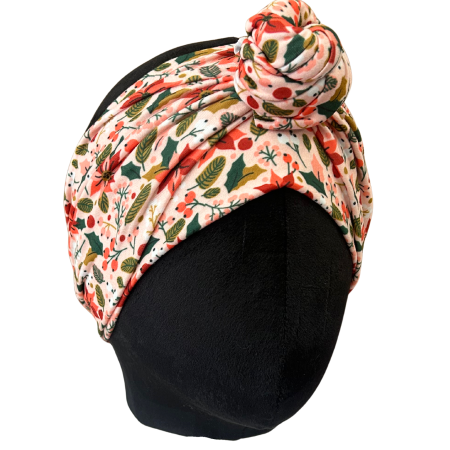 Poinsettia Princess Wrap Headband