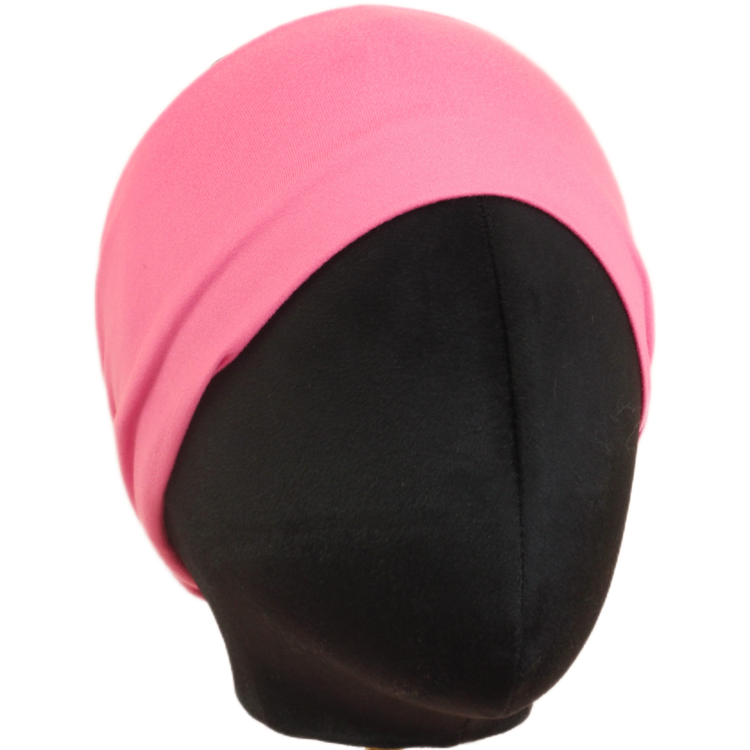 Strawberry Milk Pink Solid Stretch Headband