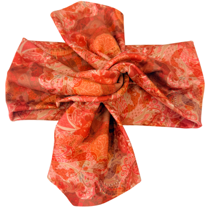 Wildfire Paisley Top Knot Headband