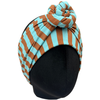 Y2K Stripes Wrap Headband