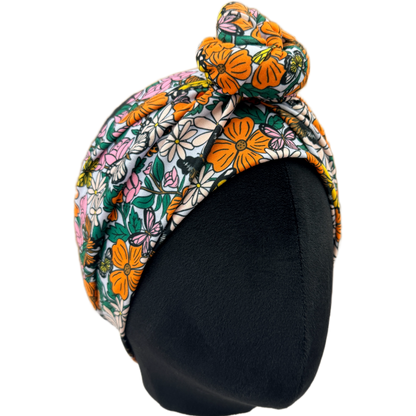 Garden Flower Wrap Headband