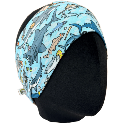 Sharks with Jobs Stretch Headband