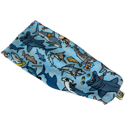 Sharks with Jobs Stretch Headband