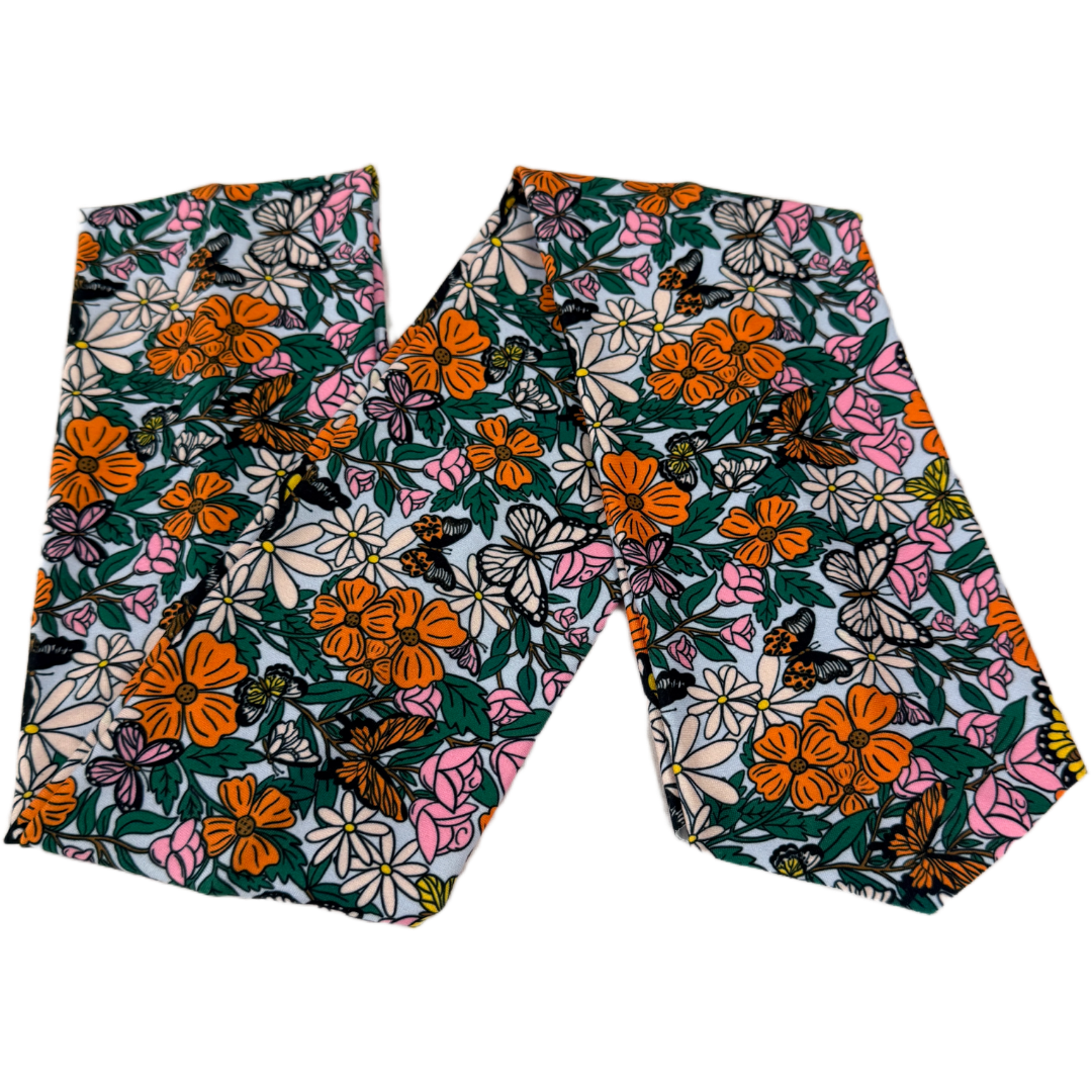 Garden Flower Wrap Headband