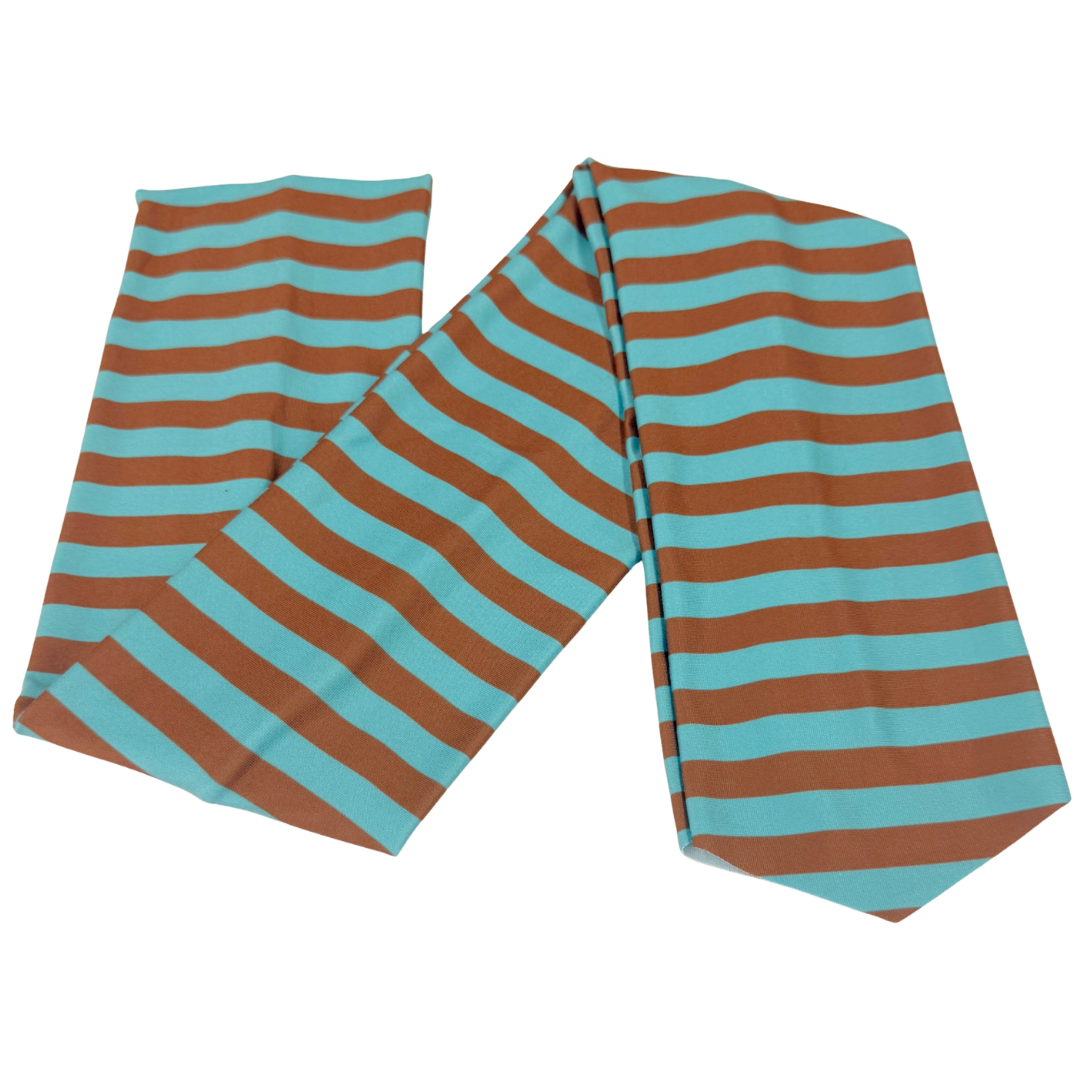 Y2K Stripes Wrap Headband