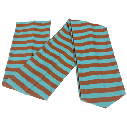 Y2K Stripes Wrap Headband