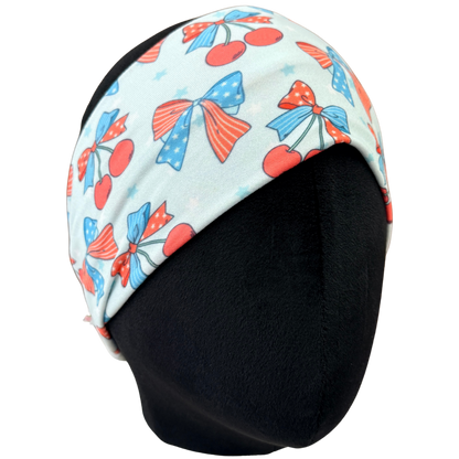 Stars &amp; Cherries Stretch Headband