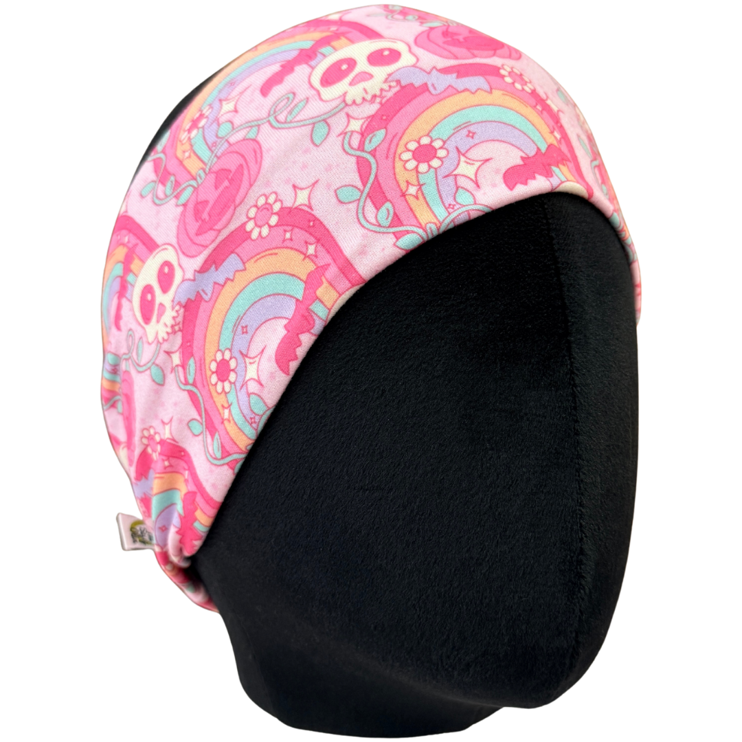 Pink Halloween Stretch Headband