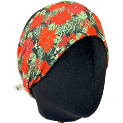 Poinsettia Garden Stretch Headband