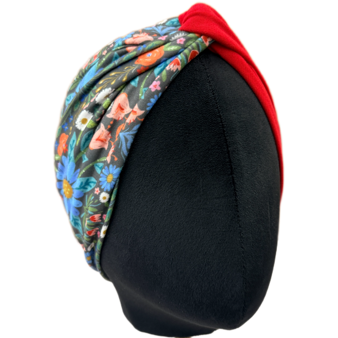 Folksy Floral Twist Headband