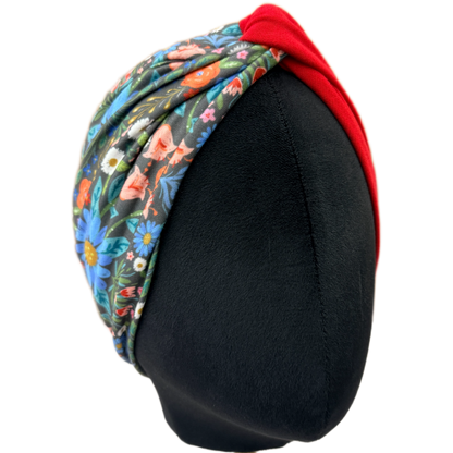 Folksy Floral Twist Headband