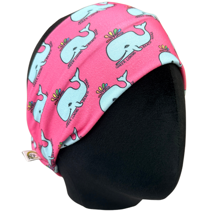 Queer Loving Beach Whale Stretch Headband