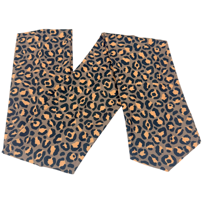 Grungy Leopard Wrap Headband