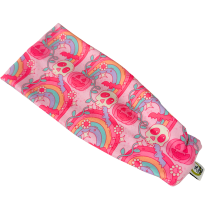 Pink Halloween Stretch Headband